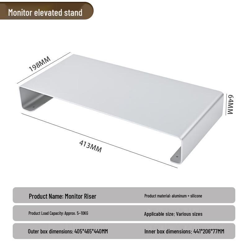OLOEY Laptop and Monitor Riser Stand
