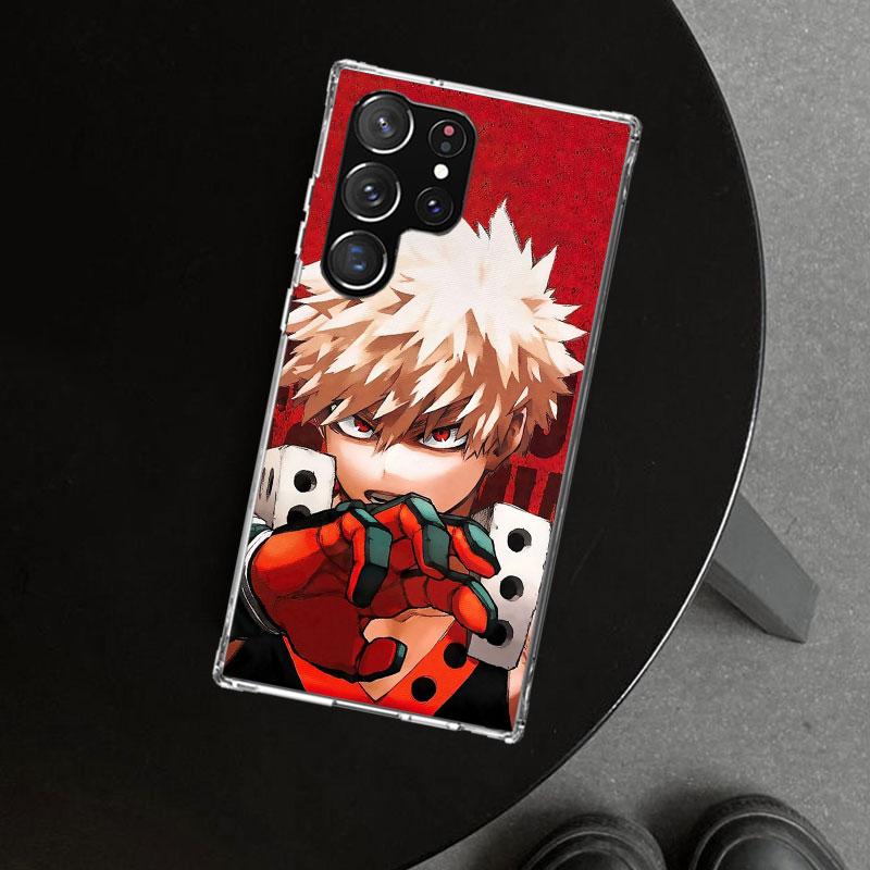 Dakugou Katsuki MHA My Hero Phone Case Cover for Samsung Galaxy S26 S25 Edge S24 S23 Ultra S22 Plus S21 FE S20 + Art Customized