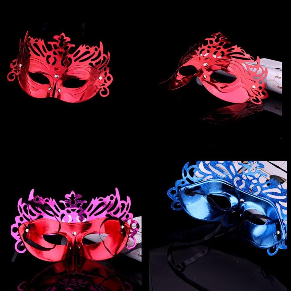 Half Face Mask Photo Prop Party Cosplay Props Glitter Mask Halloween  Masks Prom Party Supplies