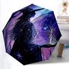 1pc Witchcraft Fantasy Automatic Open/Close Umbrella, Windproof, Folding Compact Umbrella with Lightweight Design for Women/Men068