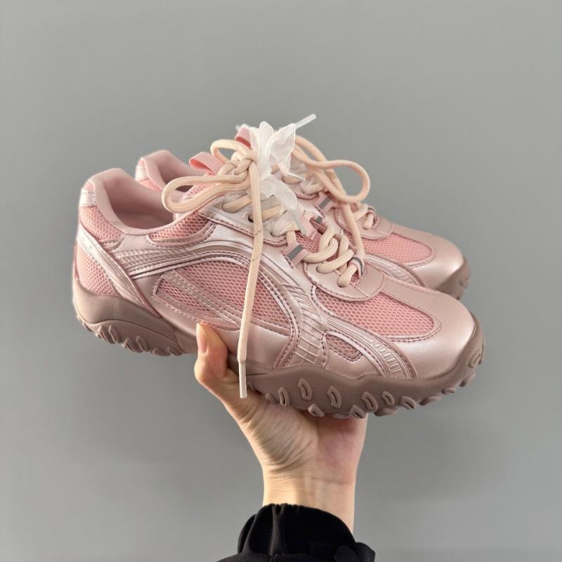 Han Suxi Silver Breathable Dad Shoes Spring New Platform Leisure Sports