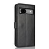 For Google Pixel 7a Case Textured Leather Wallet Phone Cover with Strap