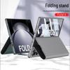 Samsung Z Fold6 Leather Flip Case: Cross-border Creative Business Shell-Screen Integrated Design