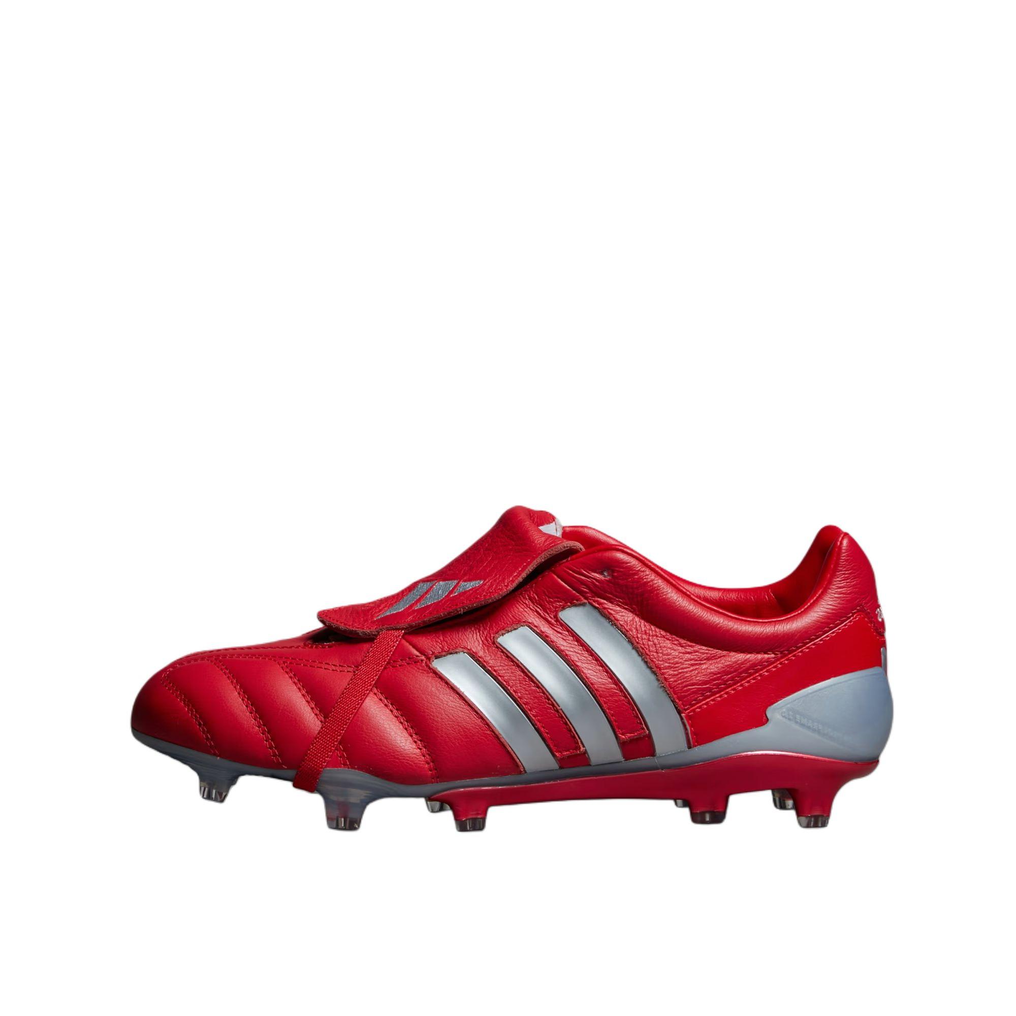 

Adidas Predator Mania FG Rubber Long Studs Natural Ground Abrasion Resistant Slip Resistant Soccer Shoes Men s Red 45