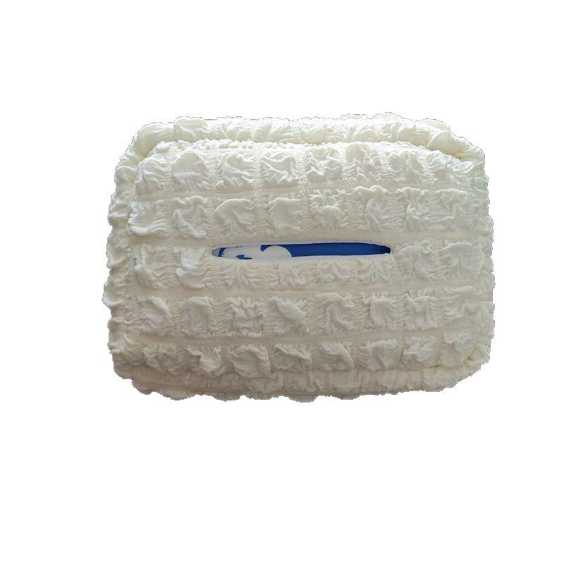 Cloth Car Tissue Box: Hangable Napkin Storage & Interior Decoration
