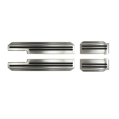 New Suzuki Jimny Nomad JC74 Door Step Scuff Side Step Step Door Sill and Kicking Plates Guards, 5-Door Plates, Guards, Protectors, Guards, (4-Piece
