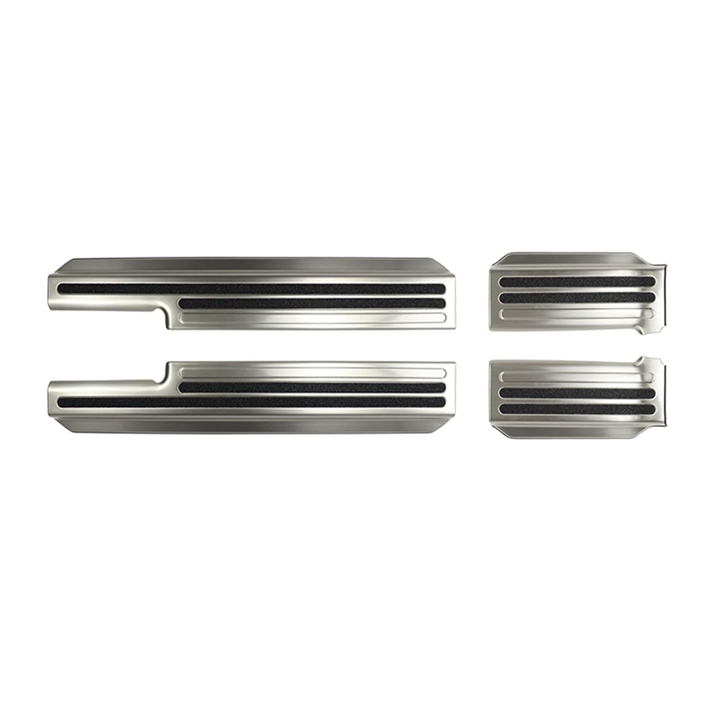 

New Suzuki Jimny Nomad JC74 Door Step Scuff Side Step Step Door Sill and Kicking Plates Guards, 5-Door Plates, Guards, Protectors, Guards, (4-Piece