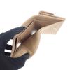 CHANEL  AP3882_B16247_NW781 Tri-fold wallet beige Calfskin Women
