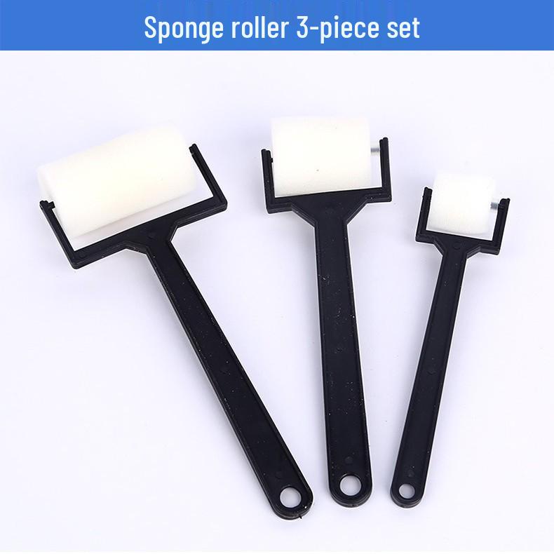 Kids' Painting Sponge Brush Set - 4 Mushroom Stamp Tools for Finger Painting Graffiti