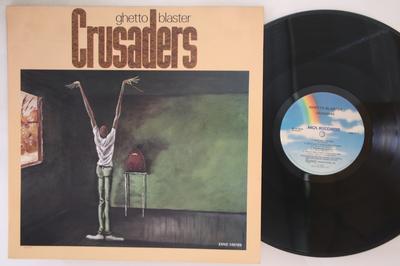 LP Skiva CRUSADERS - Ghetto Blaster MCA5429 MCA Records 1984 US Jazz Begagnad