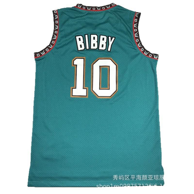 Embroidered Basketball Jersey Memphis Grizzlies Ja Morant 12 Mike Bibby 10 Unisex Performance Sport Shirt