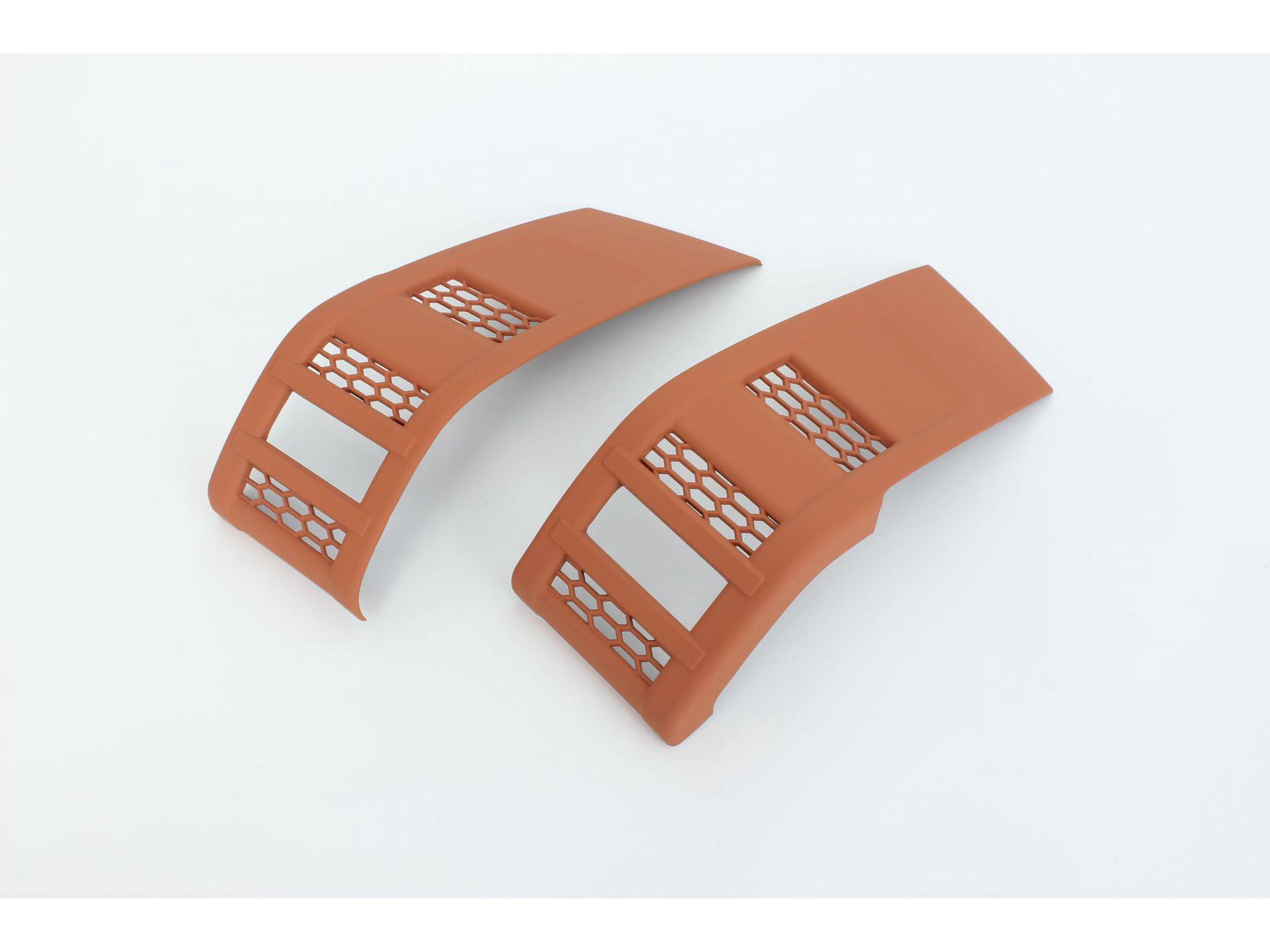 

Compatible Fangchengbao Titanium 7 Interior Air Vent Stickers for 25 Models - Center Console Dashboard Left & Right Vent Decoration