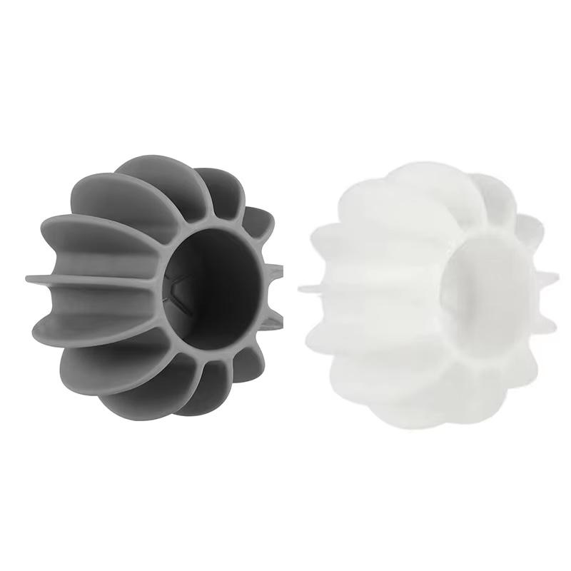 Magische Silikon-Wäschebälle - Wiederverwendbarer Waschmaschinen-Tierhaarentferner, Katzenhaarfänger & Kleiderreinigungswerkzeug