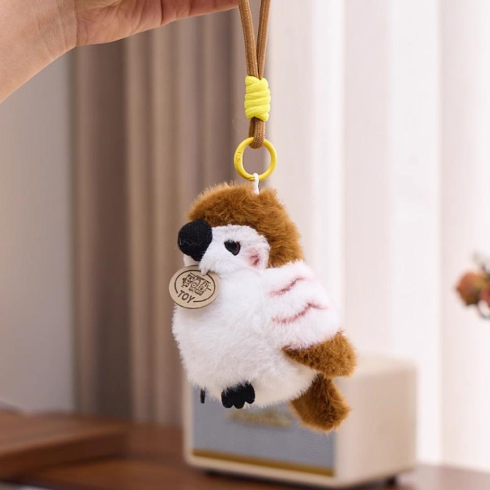Plush Animal Parrot Plush Pendant Simulation Standing Shoulder Animals  Birthday Gifts