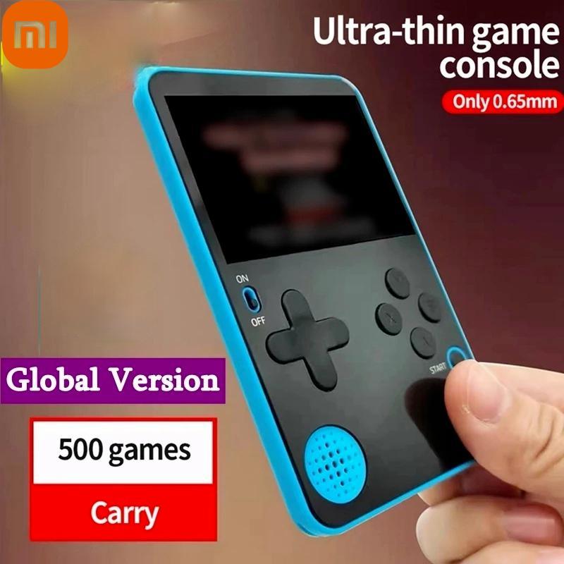 

Ультратонкая портативная игровая консоль Xiaomi, портативный игровой плеер, встроенная игровая консоль в стиле ретро на 500 игр