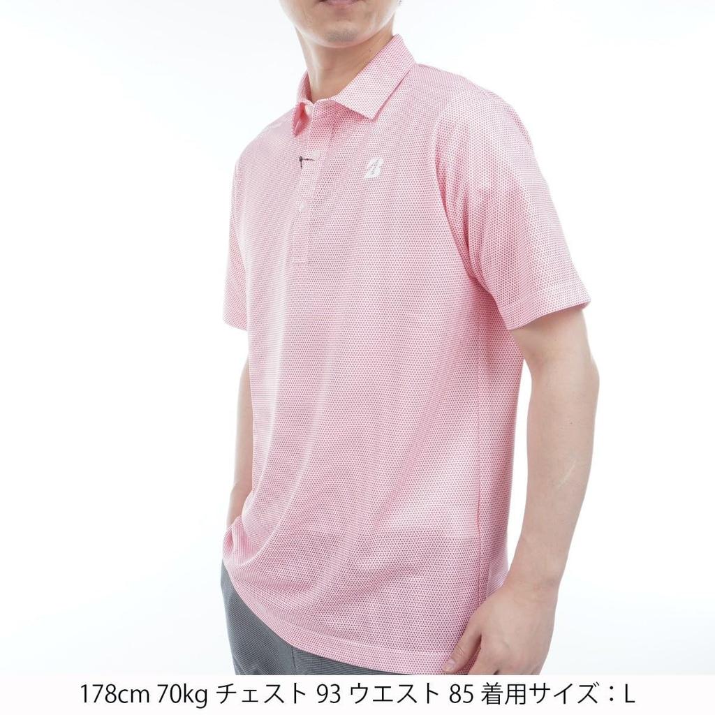 Bridgestone Golf Men's Retro Short Sleeve Shirt 3GE04A