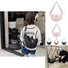 Adorable Unisex Canvas Smile Face Backpack Ideal For Preschoolers With Fun Letter Design