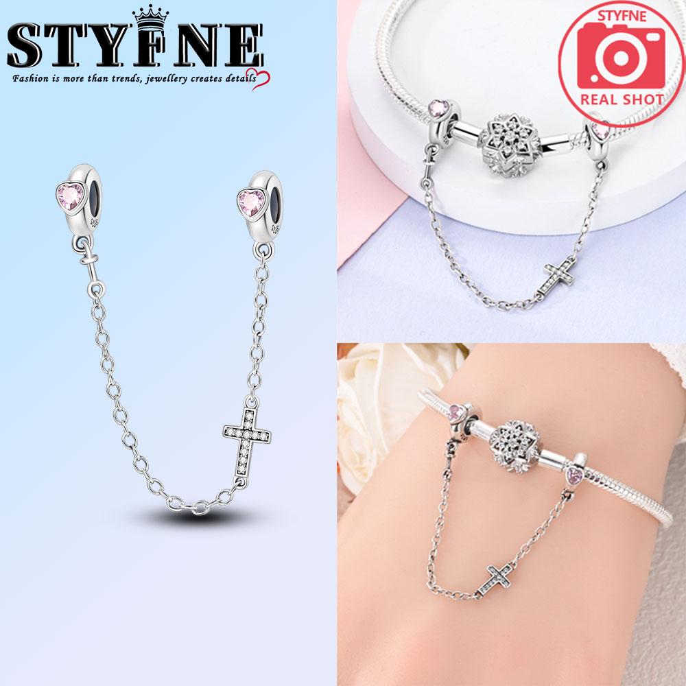 Classic Copper Holy Angel Cross Charms Beads Pendants For Women Fit Original Bracelets Diy Jewelry Gift