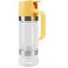 Honey Dispenser No Drip with Base 2026 Upgrade, 12OZ Glass Honey Jar pot with Handle, Syrup Dispenser for Coffee or Tea