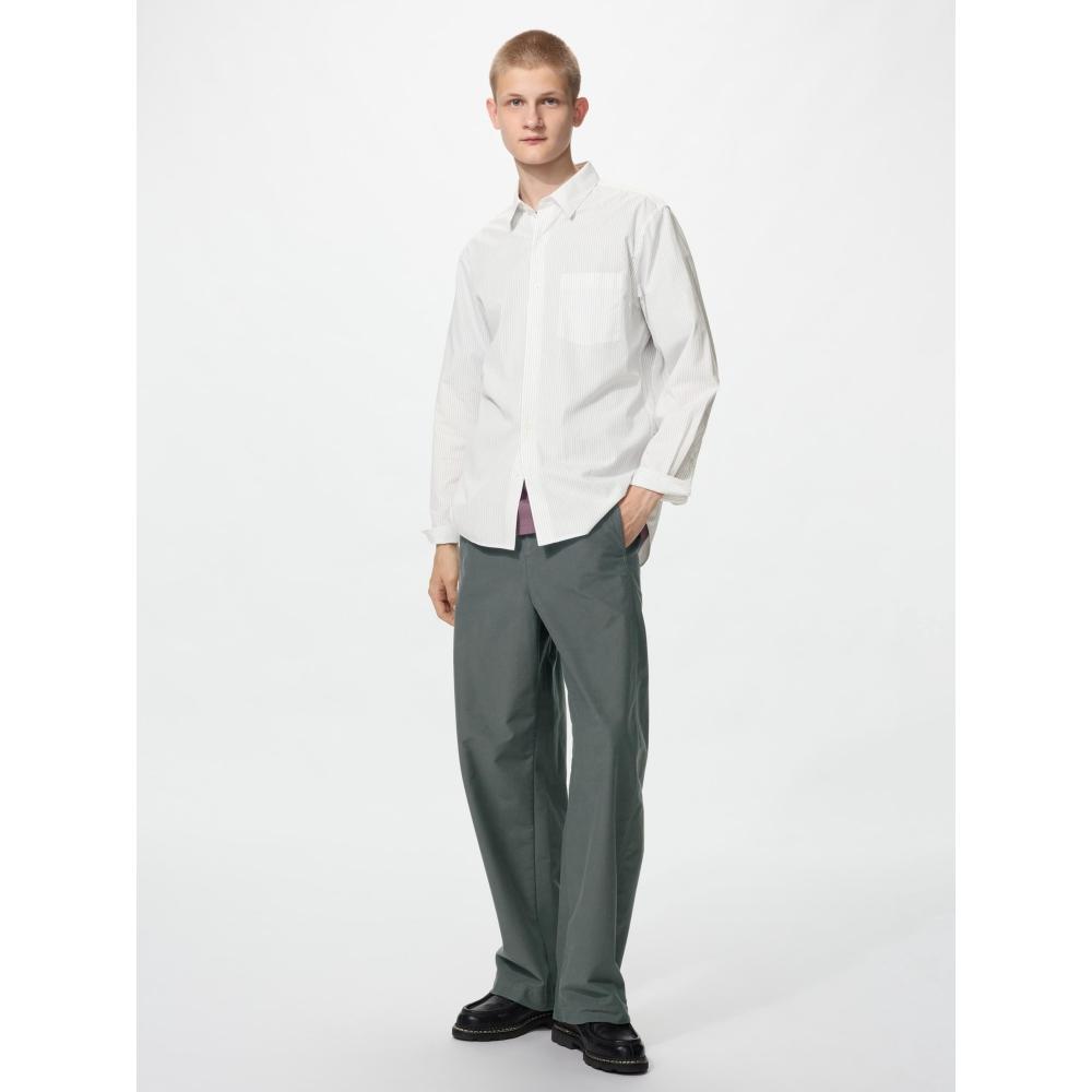 Uniqlo Japan Broad Shirt Stripes Regular Color