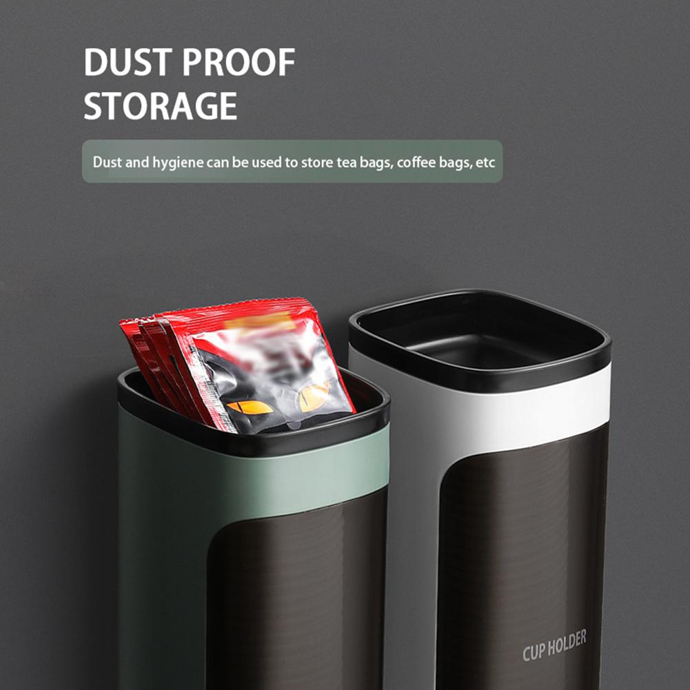 Wandbehang Einwegbecherspender Große Kapazität Becherständer Für Küche Büro