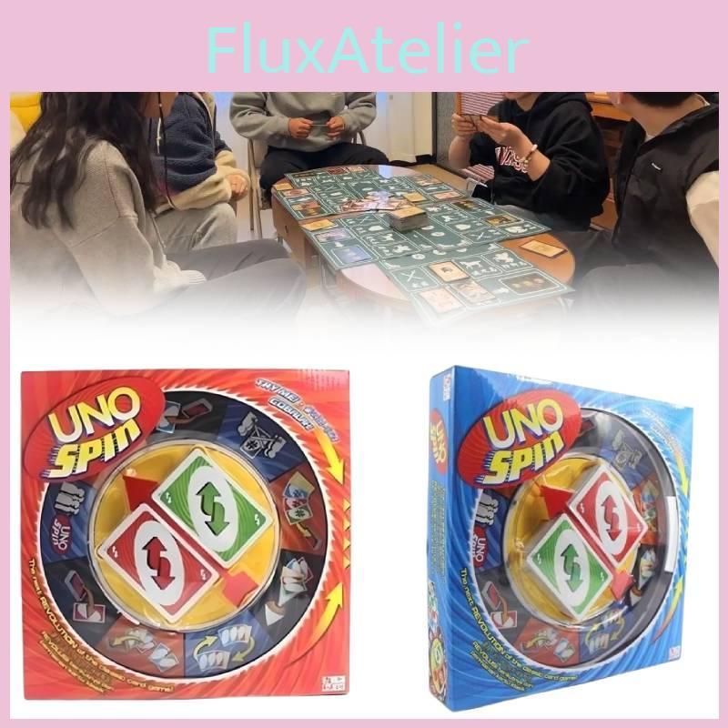 Card Uno Spin Game Board Game Toy Family Party Education Interactive Gift Prop