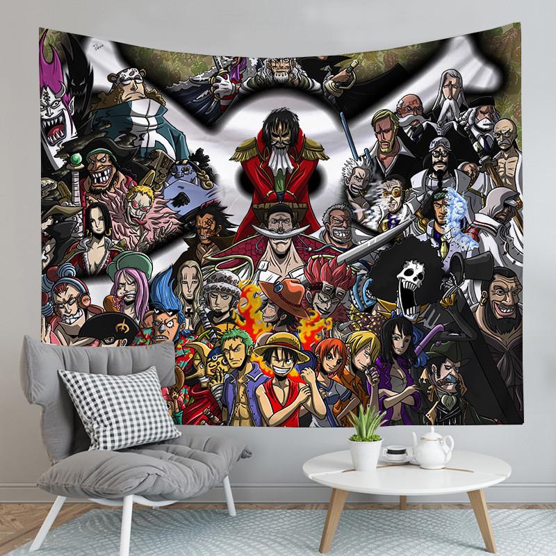 Tapestry One Piece Wall Background Cloth Hanging Bedroom Cartoon Decor Wall