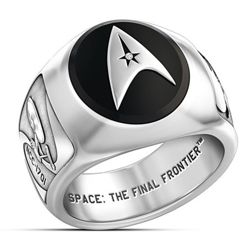 

Кольцо-ветряк с логотипом Star Trek для мужчин и женщин