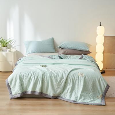 Neue Kühldecke in Top-Qualität, weiche Mikrofaserdecke, leichte Decke, Klimadecke, Decke mit Kett- und Schussstruktur