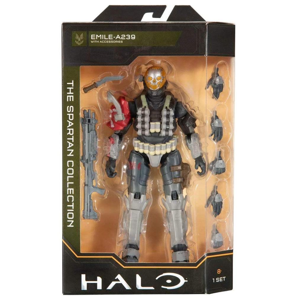 Jazzware HALO THE SPARTAN COLLECTION Akční figurka EMILE A239 JAZWARES 2021 HALO THE SPARTAN COLLECTION Akční figurka VLNA 2 Zámořská Hra Západní