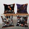 Horror Movie M-Michael Myers Decorative Room Aesthetics Pillow Case Home Decor Bedroom Sofa Bed Couch Pillow Cover 45X45