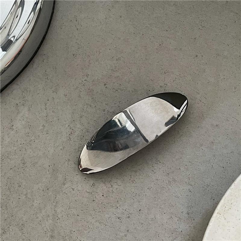 1 pcs 6cm Long Alloy Barrettes French Clips Hairclips for Girls and Women Metal Color Hair Accessories Hairpins