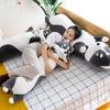 Pillow Long Plush Toy Husky Dog Bedroom Sofa Cushion Kids Adult Birthday Gift
