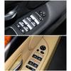 LHD Car Interior Inner Door Handle Panel Trim Cover For BMW E60 E61 5 Series 520 525 528 2008-2010 51416983705 Black Beige