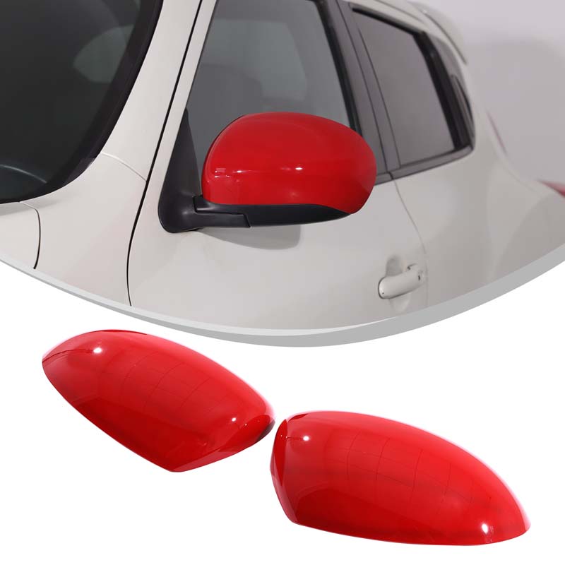 ABS Carbon Fiber Car Side Rearview Mirror Decorate Cover Trim For Nissan Juke  2010-2014/For Infiniti ESQ Exterior Accessories