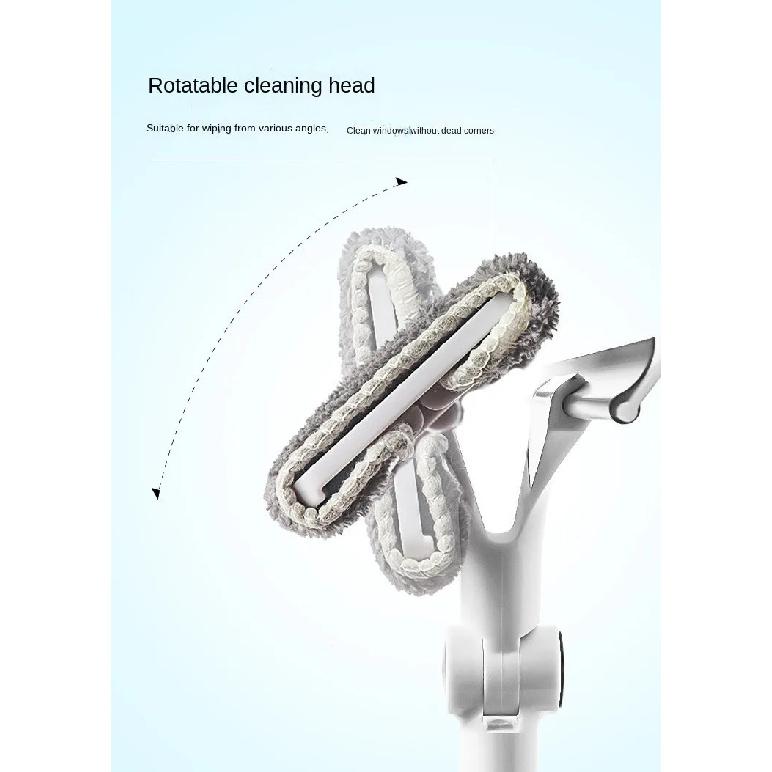Glass Cleaning Mop Telescopic Rod Window Cleaning Tools Windows Wiper Long Handle Washing Window Brush Cleaner Products For Home
