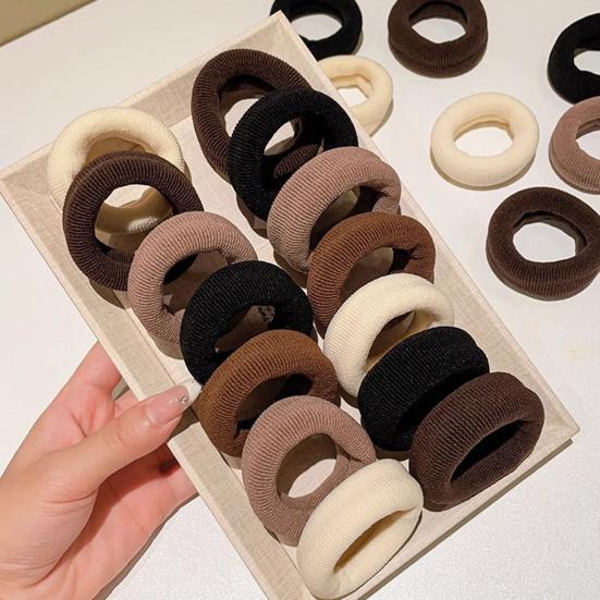 5 Pezzi Elastici per Capelli da Donna Elasticità Regolabile Fasce per Capelli Ispessite Senza Cuoio Capelluto