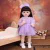 KEIUMI Bambola Bambina Reborn da 55cm Full Silicone Vinile Bagnetto Bambola Neonato giocattolo Regali di Natale Compagno di Gioco Educativo Precoce