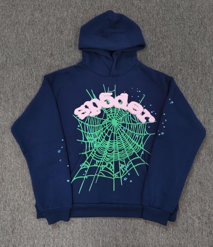 High-Quality 420G Sp5der Hoodie: Trendy European & American Sweatshirt