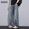 MARK FAIRWHALE Men's Loose Straight-Leg Jeans