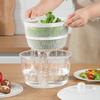 Quick Drying Manual Salad Spinner Plastic Lettuce Spinner Practical Salad Dryer  Kitchen