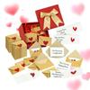 30/60Pcs Blank Mini Cards Love Letters Envelope Set Love Notes Kit  Valentine's Day