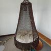 Bohemian Handmade Tassel Hanging Chair for Indoor/Outdoor Use