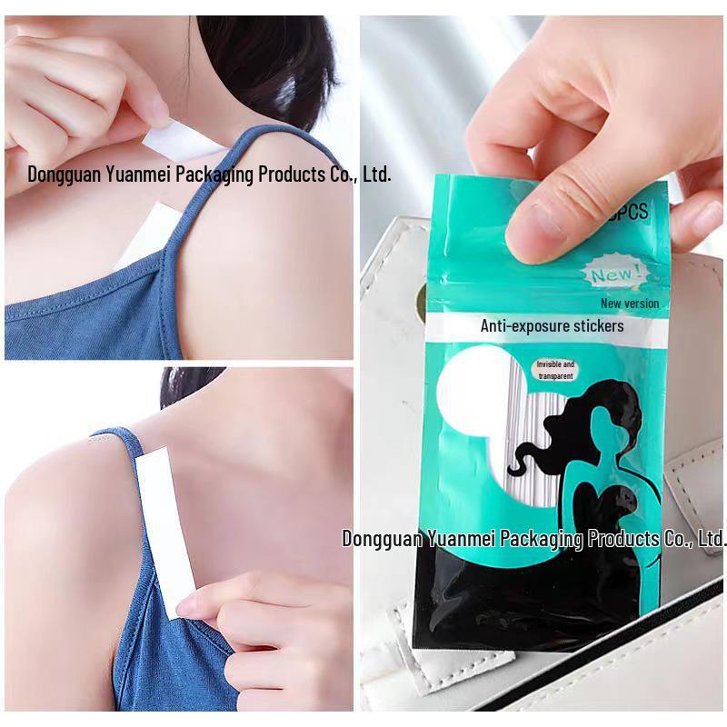 Double-Sided Transparent Anti-Exposure Tape for Shirt Collars and Chests