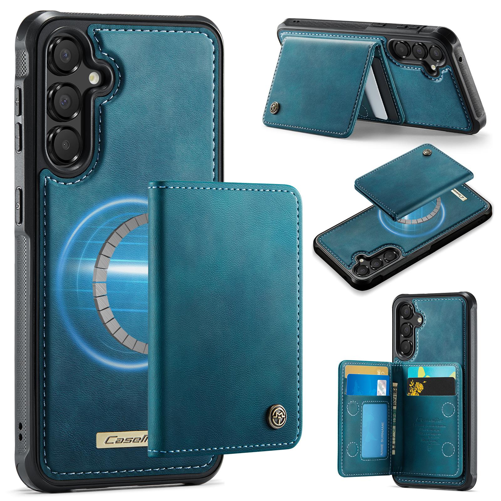 

For Samsung Galaxy A35 5G/Galaxy A55 5G Magnetic Case CASEME ME80 Series Leather PC TPU Phone Cover with Detachable Wallet