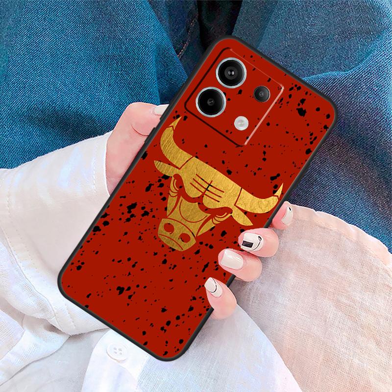 Taurus Bull Cover For Xiaomi Redmi Note 14 13 11 9 10 12 Pro 9S 10S 11S 12S Redmi 14C 10C 12C 13C Case