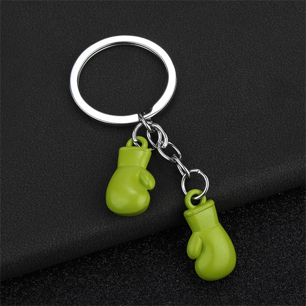 Elegant Boxing Glove Keychain Simulation Fitness Equipment Pendant Key Chain Accessory Couples Car Keys Accessories