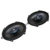 1 Pair 5x7 Inch Car Tweeter Coaxial Speakers 4 Way 350W Car Component Speaker System