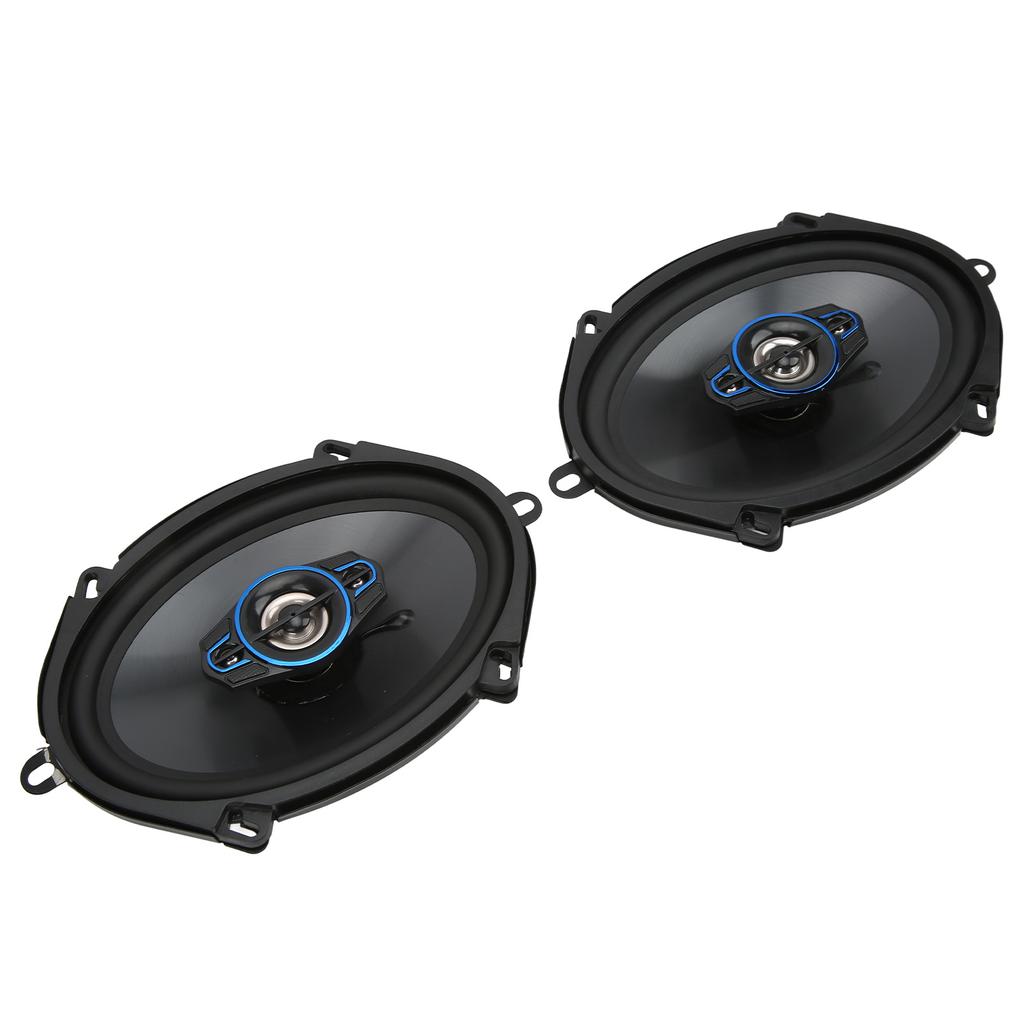 1 Pair 5x7 Inch Car Tweeter Coaxial Speakers 4 Way 350W Car Component Speaker System