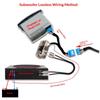 12V Subwoofer Line Output Converter Adapter Adjustable Frequency for Car Radio Audio Improvement
